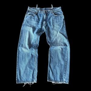 Levis SilverTab Loose Fit Jeans Mens 36x30 Distressed Baggy Wide Leg Vintage